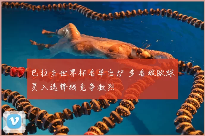 巴拉圭世界杯名单出炉 多名旅欧球员入选锋线竞争激烈